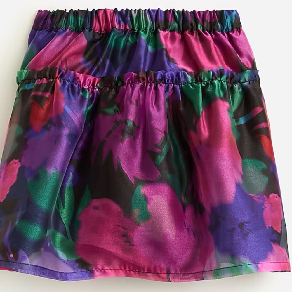 Crewcuts Vibrant Floral Mini Skirt